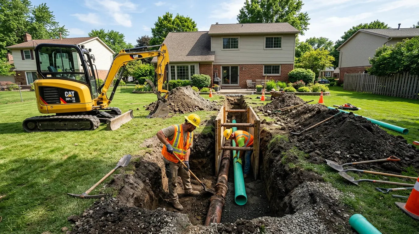 Sewer Line Cleaning in Summit, PA